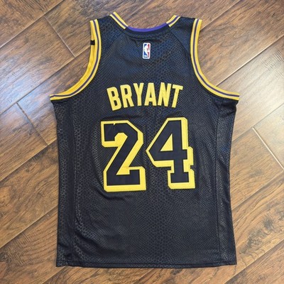 Nike Kobe Bryant Lakers Lore Series Jersey #8 #24 Black Sz 48 L