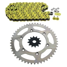 1996, 2000-2003 fits Suzuki RM125 Yellow O Ring Chain & Sprocket Slv 12/49 114L