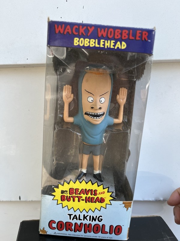 Beavis And Butthead Beavis Talking Bobblehead Funko Wacky Wobbler, GREAT buy