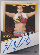 2022 Panini WWE NXT - Nxt Alumni Signatures Shayna Baszler #AS-SBZ On Card Auto
