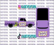 Rugrats 164 62 Chevy White Toner Universal Waterslide Decal For Hot