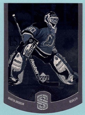 Martin Brodeur 1997-98 Upper Deck #S30 The Specialists, /4000, NJD, Die-Cut