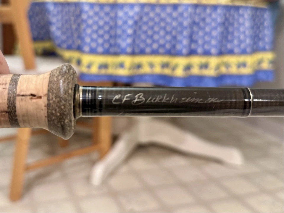 CF Burkheimer 9143-3 Two-Handed Spey Fly Rod 14’3” 9wt - Early Model - Image 4 of 4