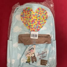 LOUNGEFLY DISNEY PIXAR UP BACKPACK NWT!!!  🎈