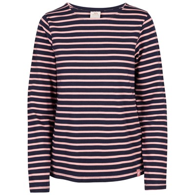 Trespass Damen Freizeit Oberteil Damen Langarm Streifen Print Rundhals Oberteil Karen