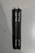 Golf Pride Pro Only Green And Red Star Pistol Putter Grips Great Condition!