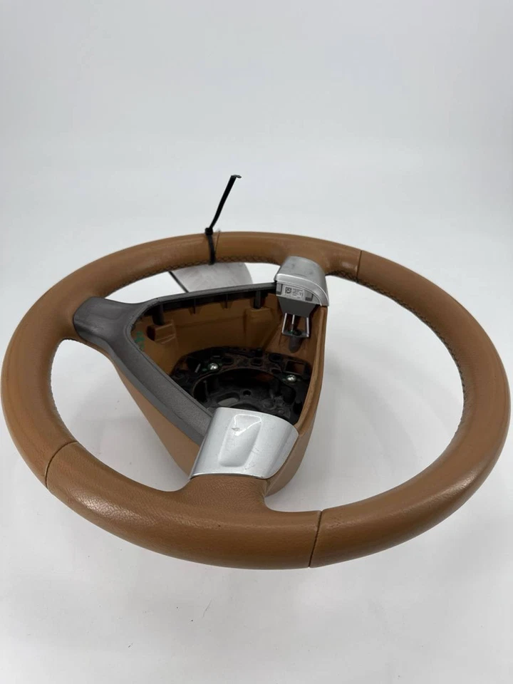 Volante Porsche Cayman 2006-2008 OEM cuero beige arena Foto 3 de 4