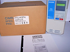 Omron Yaskawa AC Drive P5 + series  CIMR-P5U40P41F  CIMR-P5U40P 1HP NEW