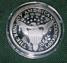 1804 Dollar - King of American Coins - Copy - 1 oz .999 fine SILVER - LOT OF 2