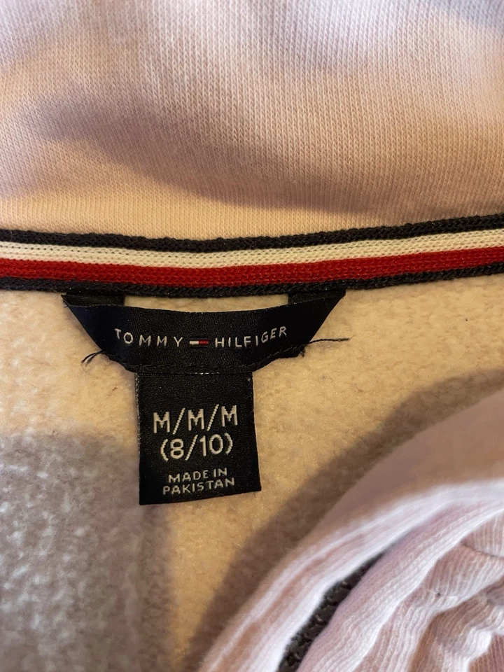 Tommy Hilfiger Niñas Rosa Pullover Top Talla M 8-10 Foto 3 de 4