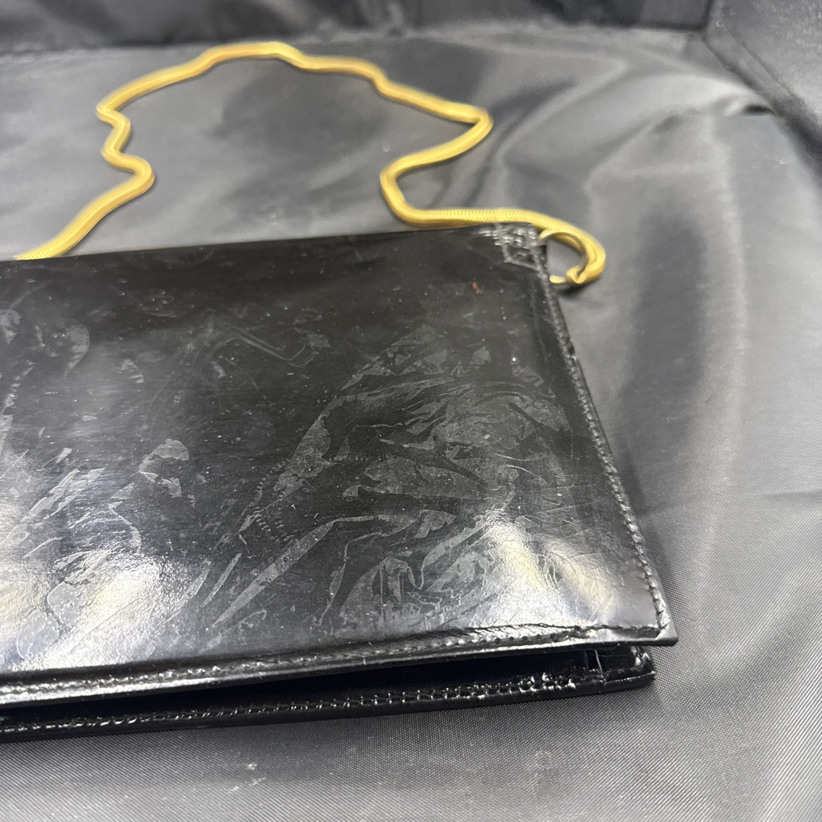 Borsa a tracolla Saint Laurent nera autentica