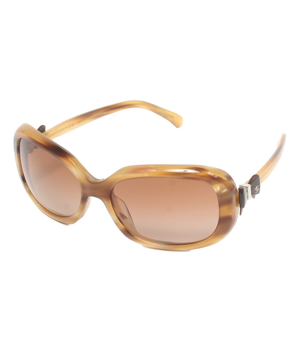 CHANEL Sunglasses 58mm Square Eyewear Women’s Used Grade B