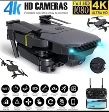 998 PRO 4K Mini Camera Drone w/Dual Camera, Foldable HD Quadcopter & Lightweight