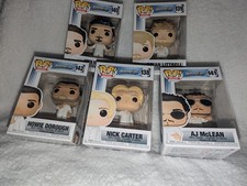 Funko Pop! BACKSTREET BOYS Complete Set of 5 VAULTED 138 139 140 141 142 New Box