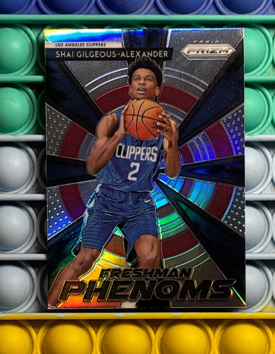 2018 Panini Prizm Shai Gilgeous-Alexander Freshman Phenoms Silver RC