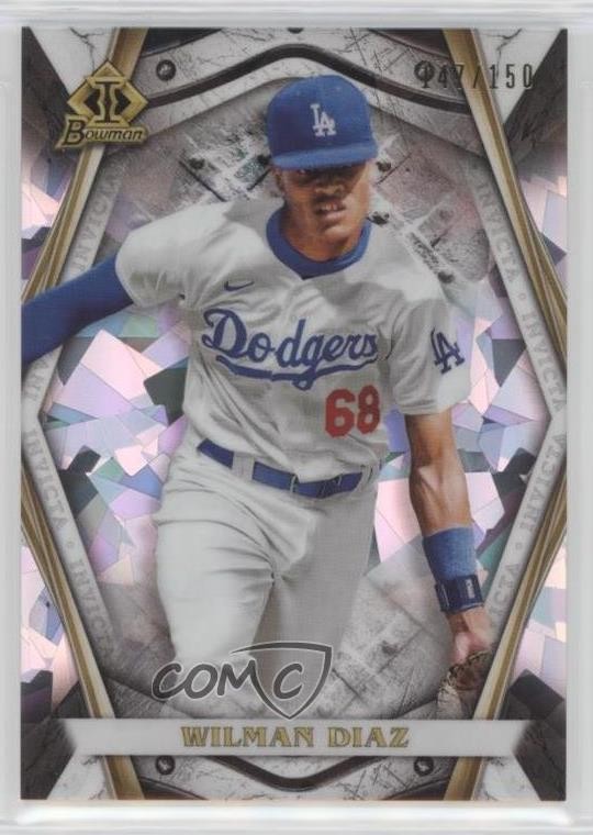 2022 Bowman Invicta Atomic Refractor 147/150 Wilman Diaz #BI-10 n0c