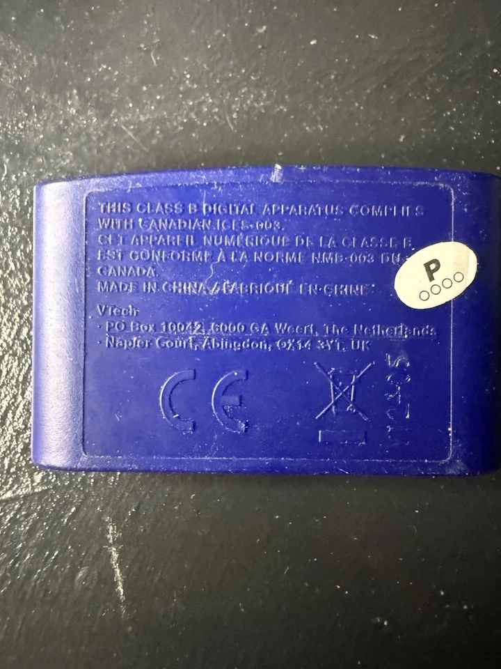 V.READER SPONGEBOB SQUAREPANTS "MODEL SPONGE" VTech learning game 2011 - Image 2 of 2