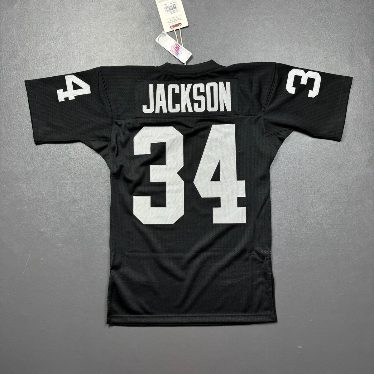 100% Authentic Bo Jackson 1990 Raiders Mitchell & Ness Jersey Size