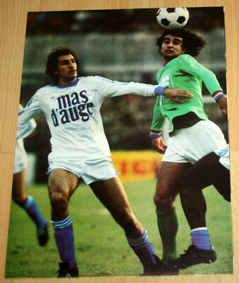 Poster Panini Vintage ASSE Saint-Étienne 1976-1977 - équipe