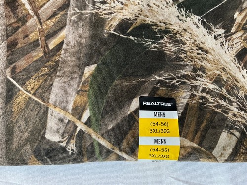 RealTree Max-5 Men's 3 XL Short Sleeve Shirt Camouflage Camo Hunting New - Picture 3 of 4