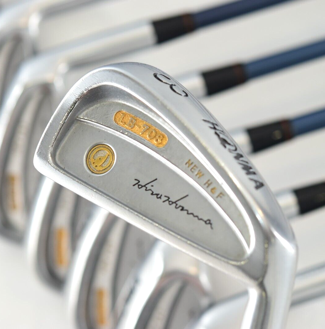 Set Of 10 x Honma LB-708 New H&F Irons 3-SW Regular Steel Shafts Set Of 10 x Honma LB-708 New H&F Irons 3-SW Regular Steel Shafts