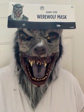 NWT Werewolf Bloody Scary Killer Little Red Riding Hood Halloween Latex Mask