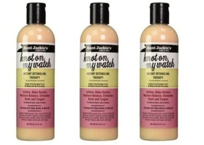 BL Aunt Jackies Knot On My Watch Detangling Therapy 12oz X 3 Counts