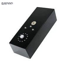 Universal 19 Gallon Aluminum Fuel Cell Gas Tank Level Sender Racing Street Black