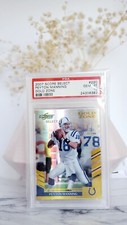 2007 Score Select Peyton Manning SSP /50 Gold Zone Refractor PSA 10 Gem Mint!