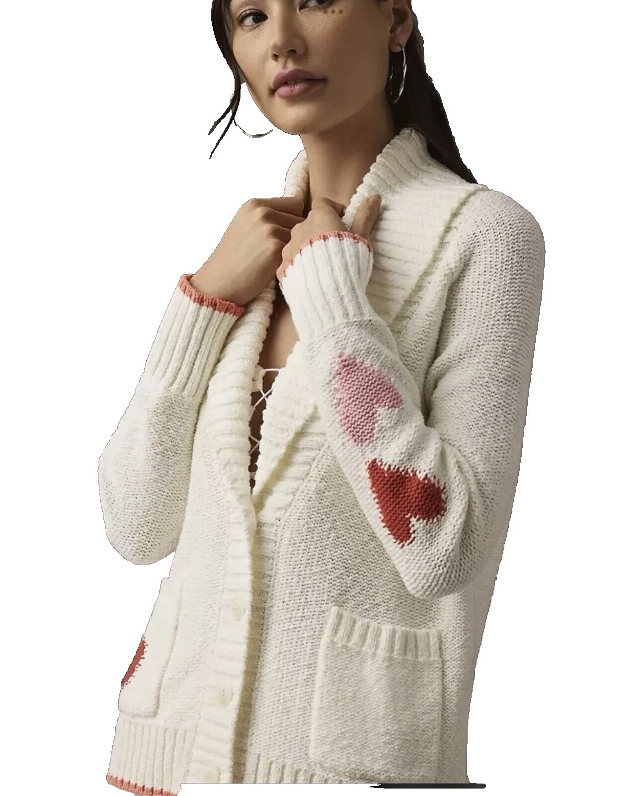 Suéteres para mujer Anthropologie Corazón