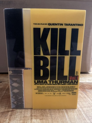 KILL BILL Premium JAPAN DVD BOX 1 & 2 Bearbrick & T-shirt L.E. OOP RARE LIKE NEW - Picture 4 of 23