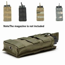 Military Tactical Molle 5.56/.223 Single Nylon Magazine Pouch Mag Holder Bag New
