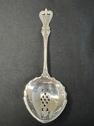 Old Colonial by Towle Sterling Silver Confection Spoon Pierced New Style 5 5/8"