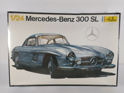 Mercedes Benz 300 SL Heller 1:24 Model Kit # 712 ~ Sealed Box
