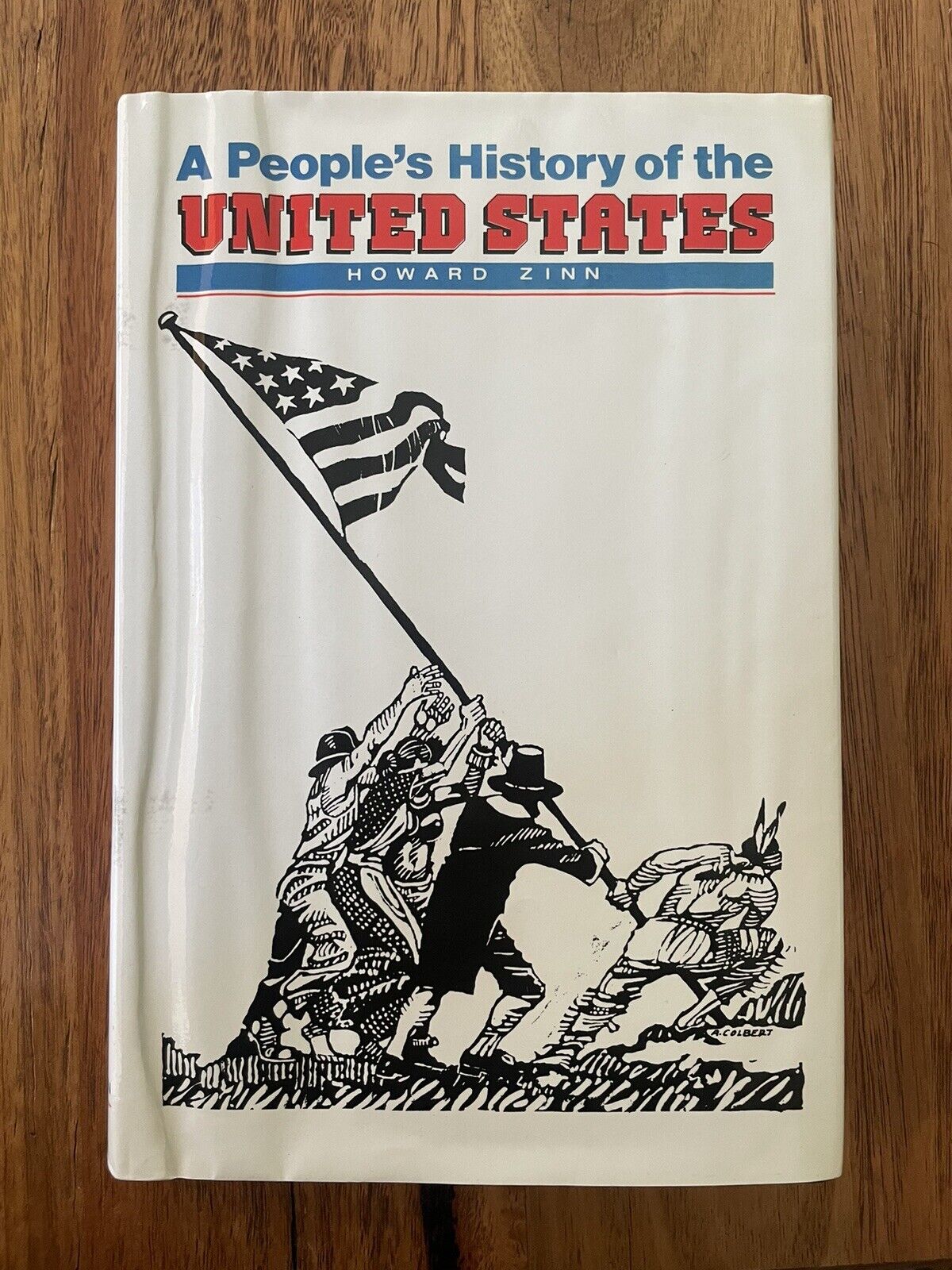 A People?s History Of The United States First UK Edition Howard Zinn HCDJ VGC - Howard Zinn