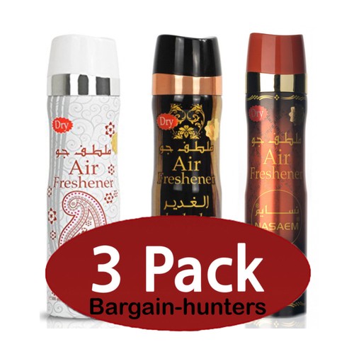 NABEEL AIR FRESHENERS Arabian Home, Car & Office & Room Sprays Oudh