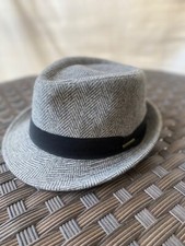 Vintage Stetson Fedora Hat Wool Blend sz m