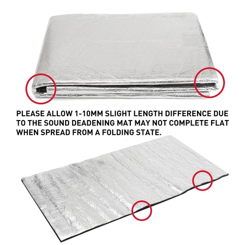 Heat Noise Shield Sound Deadener Car&Home Roof Insulation Thermal Deadening Mat - Picture 5 of 21