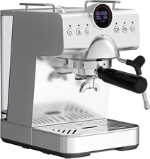 Espresso Machine 20 Bar,Semi-Automatic Espresso Maker with Milk Frother Steam Wa