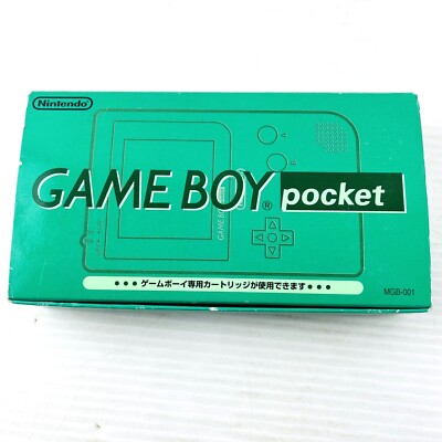Nintendo GameBoy Pocket Green Game Boy Japanese Game Console