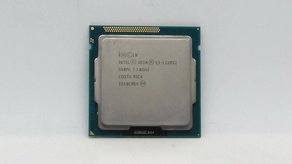 Intel Xeon E3-1220 V2 Processor Model Computer Processors (CPUs