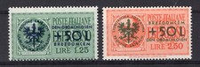 1944 Laibach 31-32 ** postfrisch Satz und Einzelmarken zur Auswahl