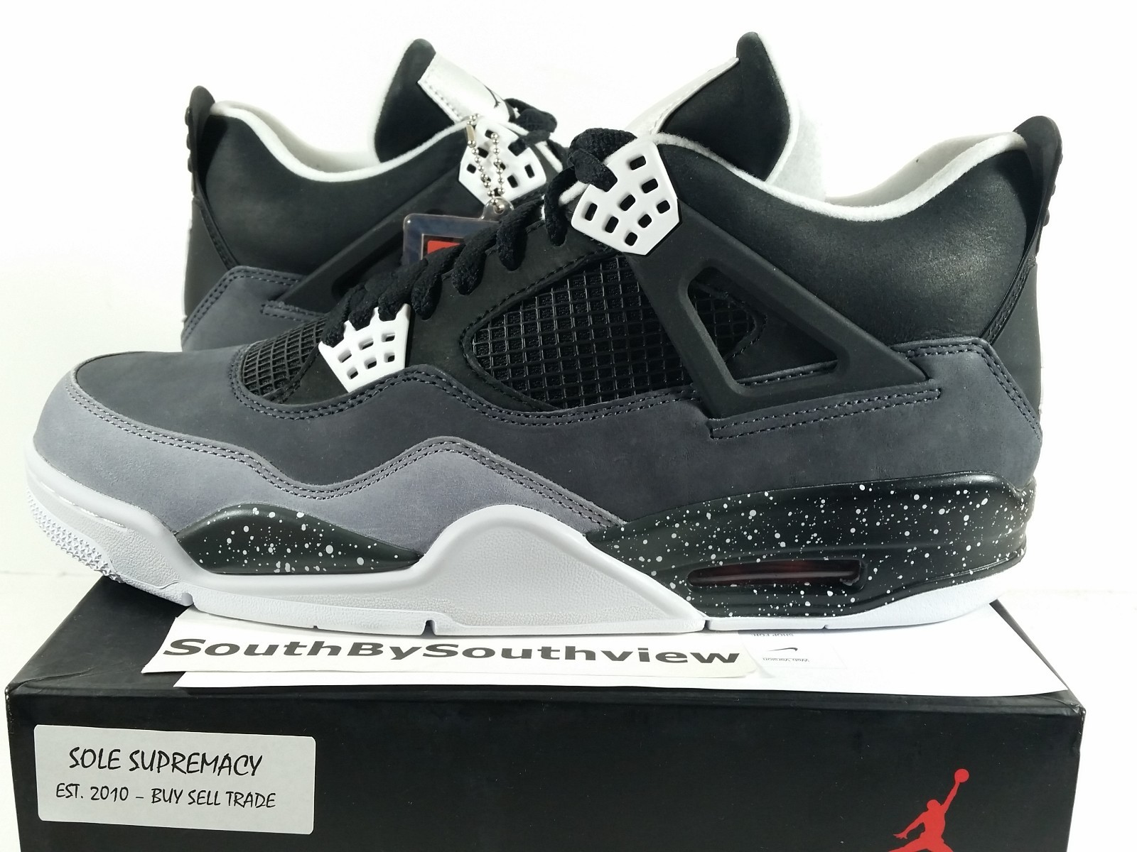 Nike air jordan 4 paura w / ricezione iv retro bianco nero - grigio 626969-030 gray Nike air jordan 4 paura w / ricezione iv retro bianco nero - grigio 626969-030 gray