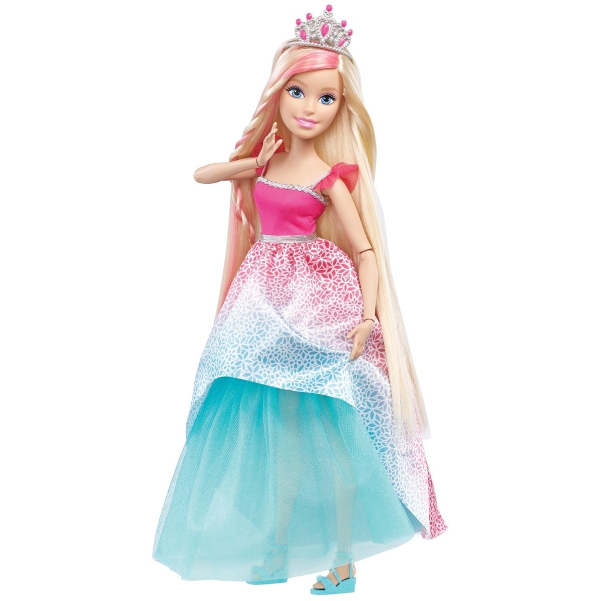 2015 Mattel Barbie® Endless Hair Kingdom™ 17” 43 cm XL