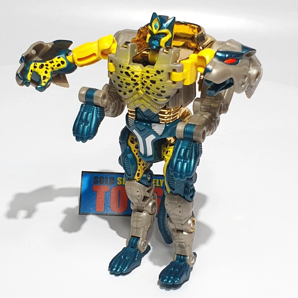 Transformers Beast Wars CHEETOR figure COMPLETE Transmetals Deluxe Class Maximal - Image 3 of 4