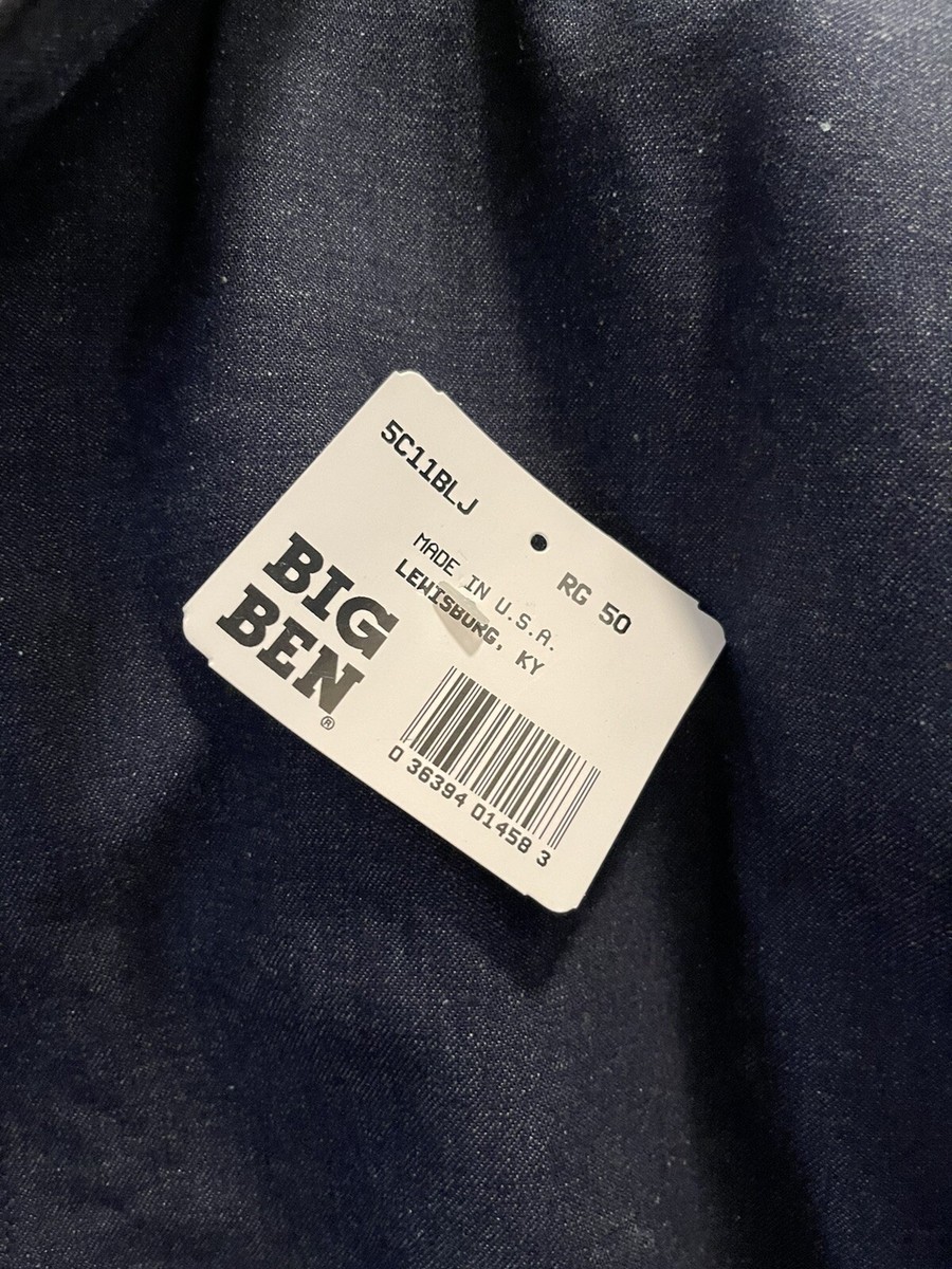 Wrangler Big Ben Denim Chore Coat Detroit Jacket Yellowstone