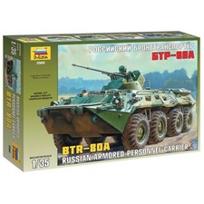Zvezda 3560 1/35 BTR-80A Russian personnel carrier
