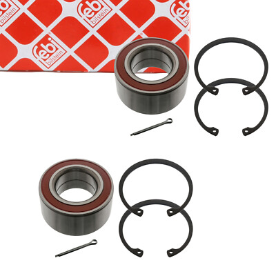 2x febi 03189 Radlagersatz für OPEL ASTRA F CALIBRA A CORSA C DAEWOO LANOS vorne