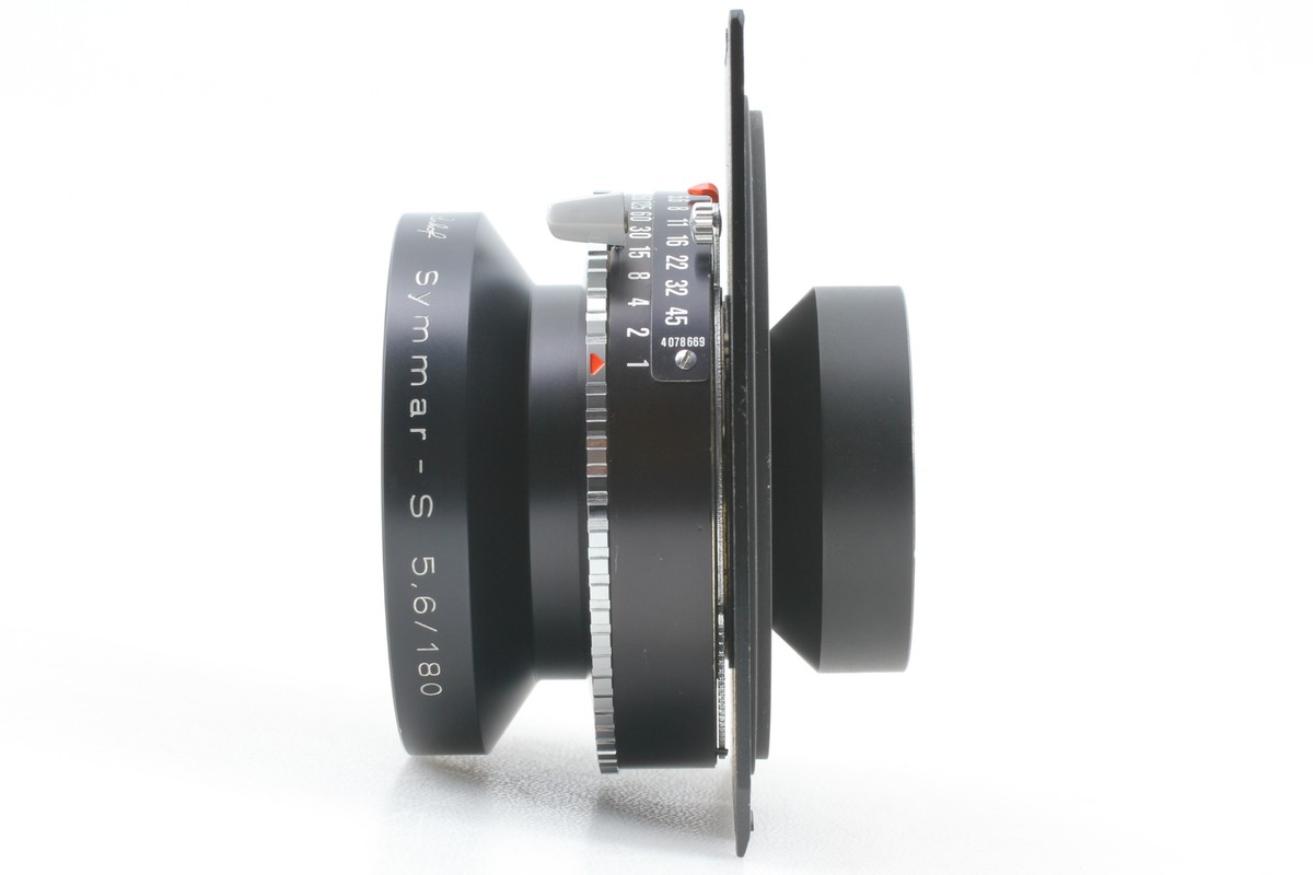 シュナイダークロイツナッハSymmar-S 180mm1:5.6COMPUR 1 Schneider-Kreuznach SINAR Symmar 1:5.6/180 1:12/315 SyNCHRO