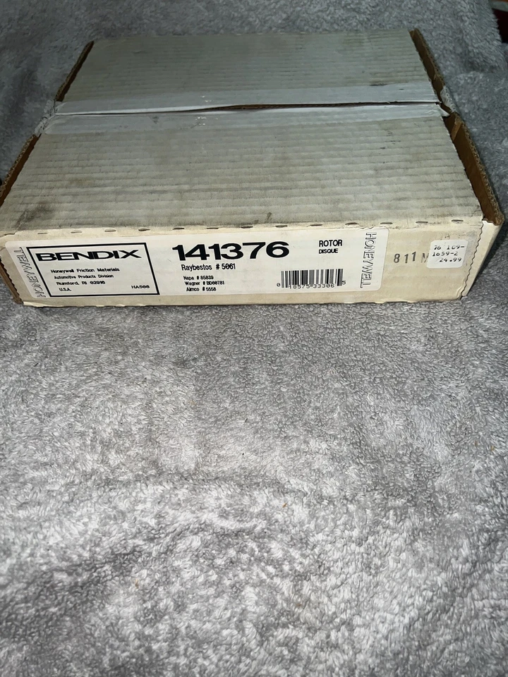 ROTOR FRENO DISCO DELANTERO BENDIX 141376 5 TACOS 85-91 GM CHEVROLET BUICK PONTIAC OLDS Foto 4 de 4